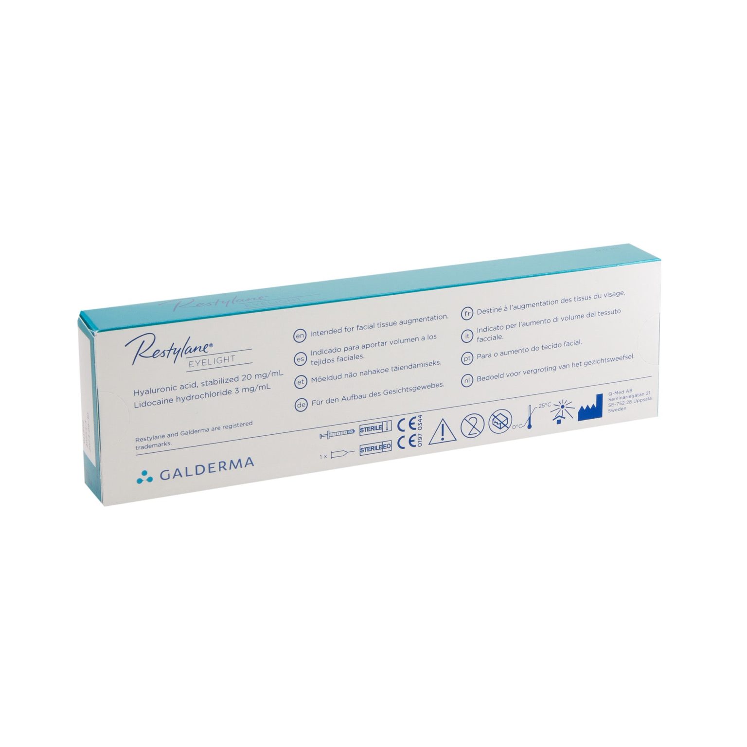 Restylane Eyelight Lidocaine 1x 0,5 ml - Image 2