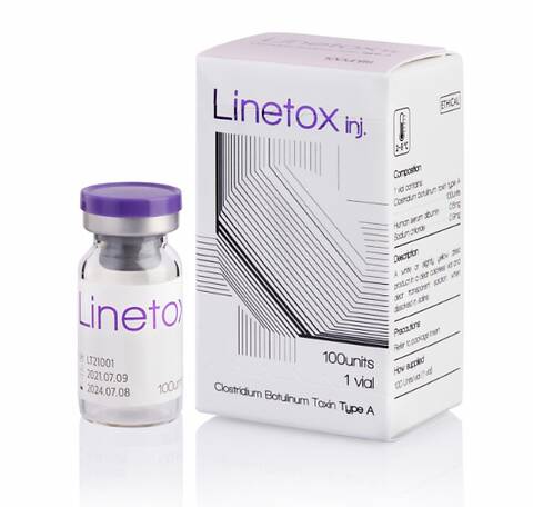 Lintox 100iu – botulinum toxin type A, botox