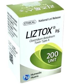 Liztox- botulinum toxin type A (200 ui), botox